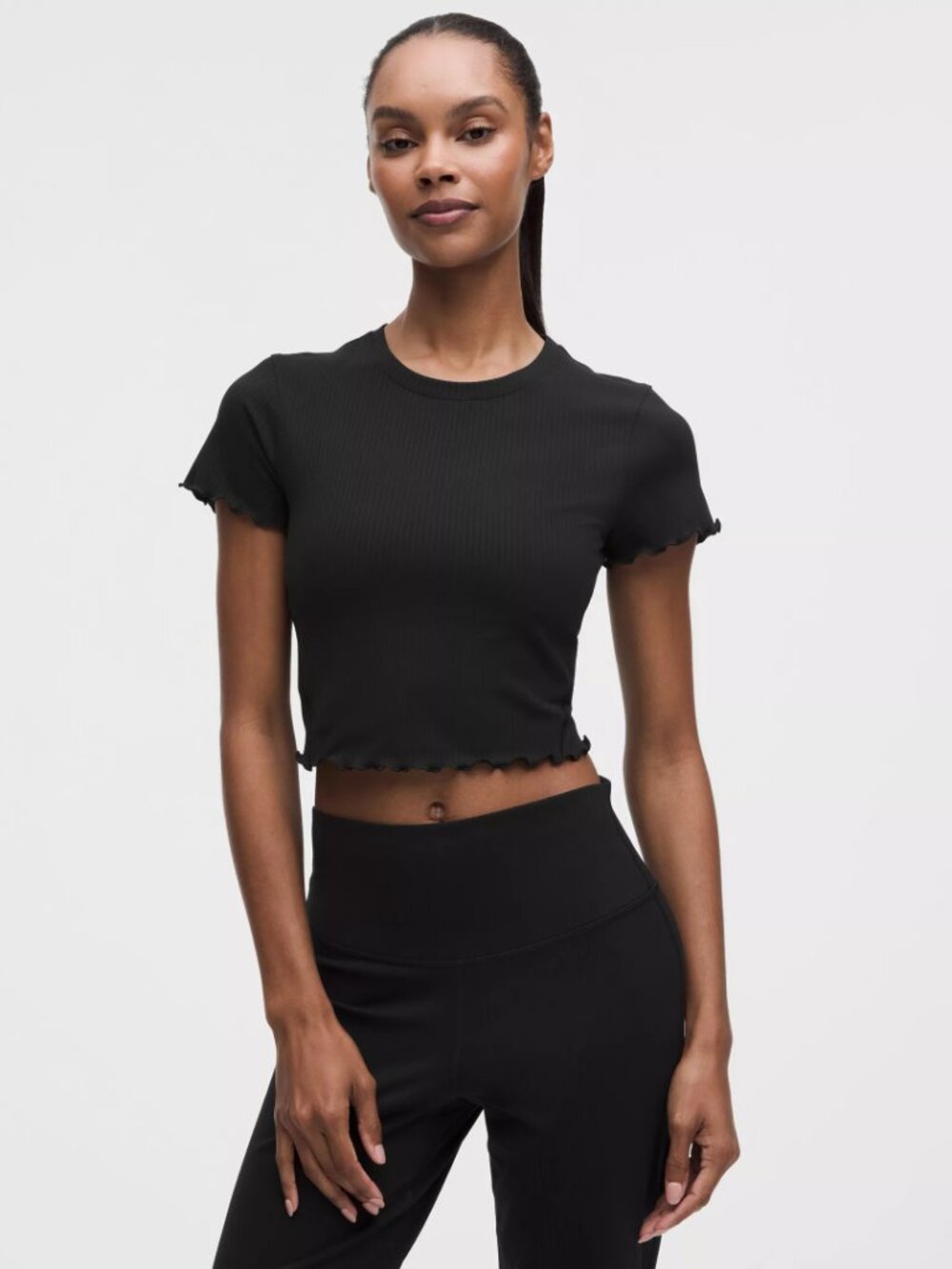 Lululemon Lettuce Hem Baby Tee